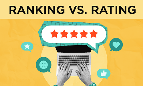 Ranking ve. Rating