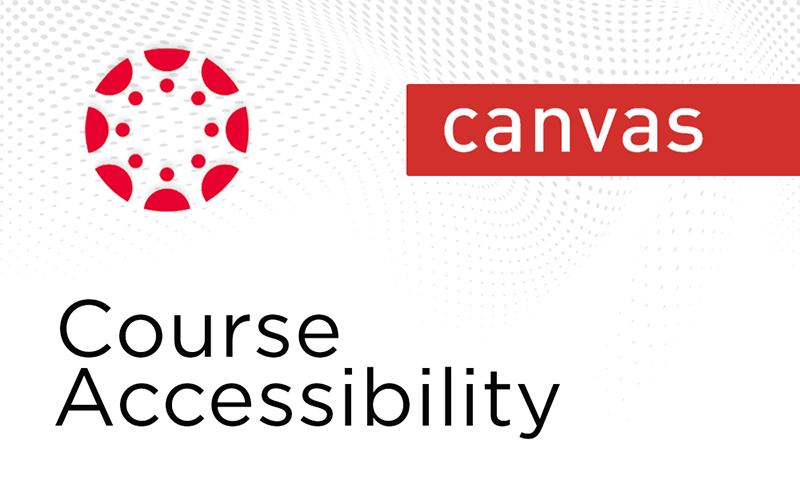 Canvas Course Accessibility