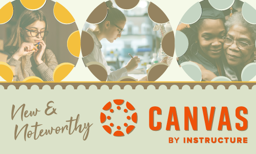 Canvas New and Noteworthy
