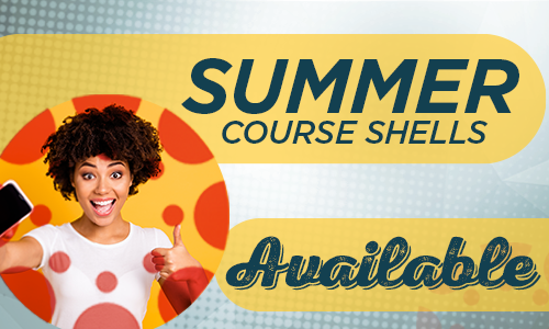Canvas Course Shells for Summer