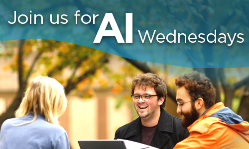 Join us for AI Wednesadays